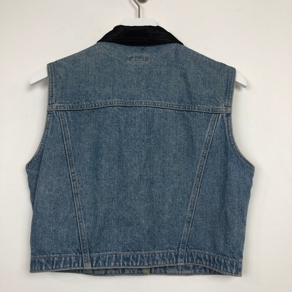 Democracy Denim Jean Vest - Picture 2 of 8